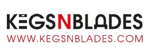 Kegs and Blades logo
